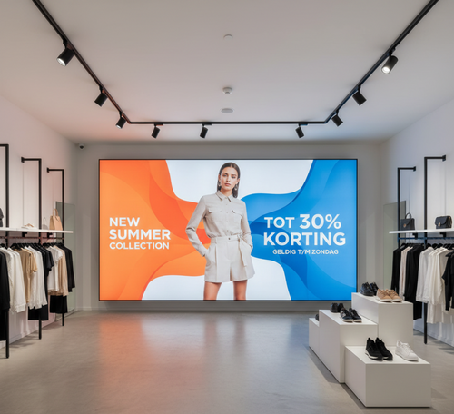 Textielframe voorbeeld